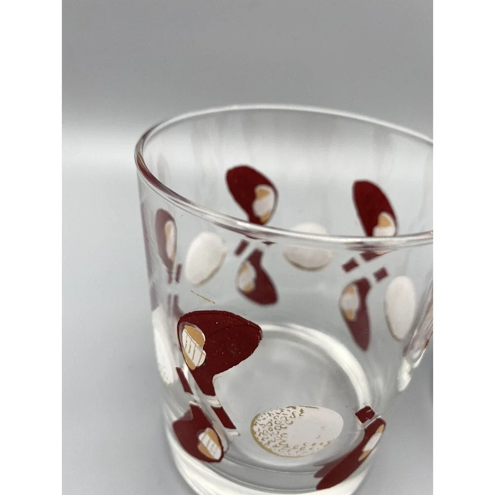 2 MCM‎ Low Ball Tumblers Golf Theme